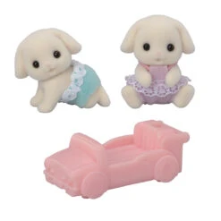 Calico Critters Flora Rabbit Twins -Ooly Shop 020373221604 l 02