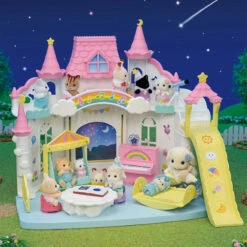 Calico Critters Set: Sunny Castle Nursery -Ooly Shop 020373221666 l 03