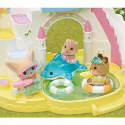 Calico Critters Set: Nursery Friends - Pool Fun Trio