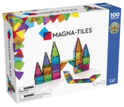 MAGNA-TILES® Clear Colors 100 Piece Set