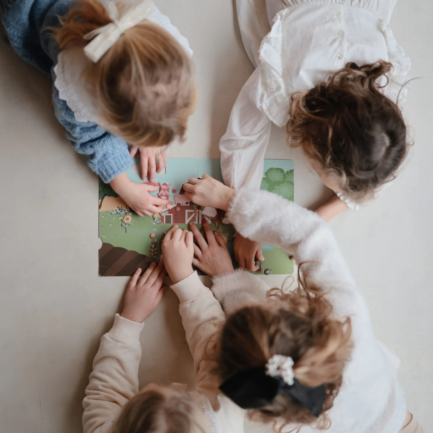 Mushie Reusable Sticker Sets: 3 Mushie Reusable Sticker Sets: