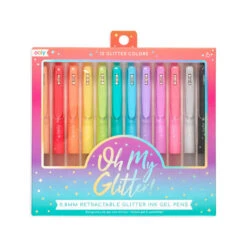 Ooly Oh My Glitter! Retractable Glitter Gel Pens