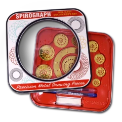 Spirograph Collector’s Die-Cast Set -Ooly Shop 1021Rz Spirograph Collectors Tin top off