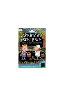 Ooly Mini Scratch & Scribble Art Kit