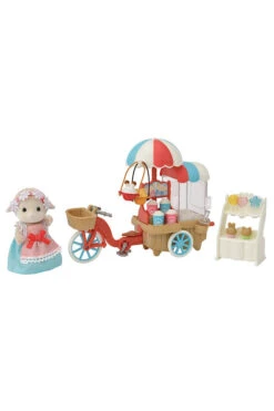 Calico Critters Set: Popcorn Delivery Trike -Ooly Shop 2327 1652421424225
