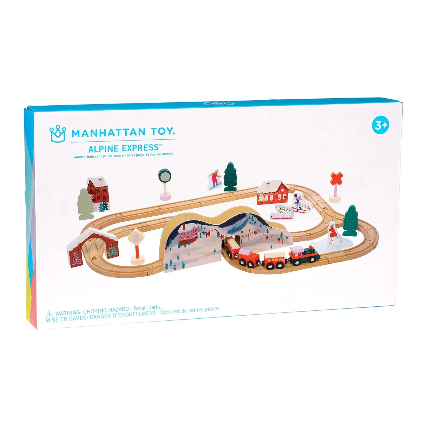 Alpine Express Wooden Toy Train Set 7 Alpine Express Wooden Toy Train Set - Image 6