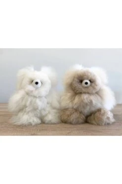 10" Small Alpaca Stuffed Animal - Bear
