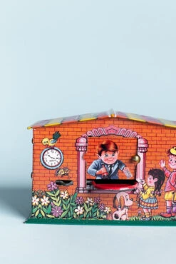 Tin Money Savings Bank -Ooly Shop 7 6 22 107