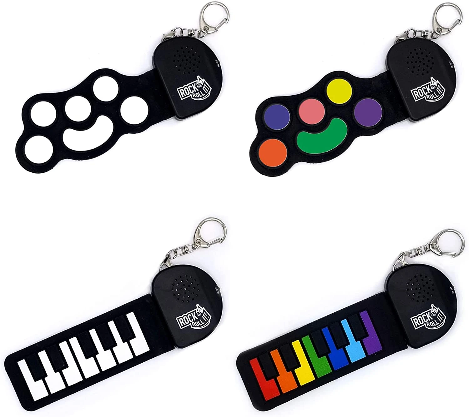 Micro Rainbow Playable Piano Keychain 3 Micro Rainbow Playable Piano Keychain