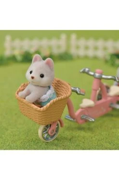 Calico Critters Set: Tandem Cycling Set - Husky Sister & Brother -Ooly Shop 81KK 0bV9hL. AC SL1500