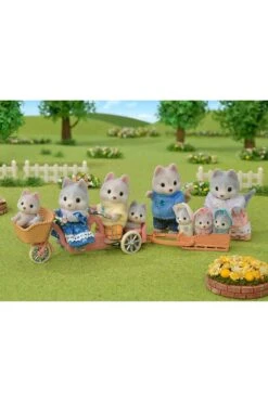 Calico Critters Set: Tandem Cycling Set - Husky Sister & Brother -Ooly Shop 81Yg0aWfrcL. AC SL1500