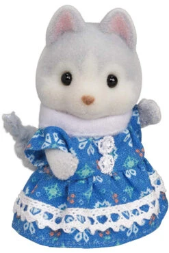 Calico Critters Set: Tandem Cycling Set - Husky Sister & Brother -Ooly Shop 81g2afhgR7L. AC SL1500