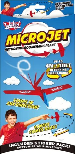 MicroJet - Returing Boomerang Plane!