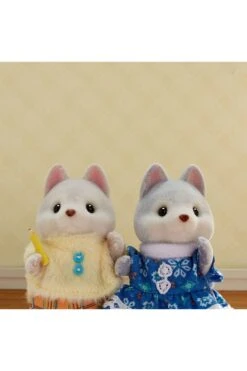 Calico Critters Set: Tandem Cycling Set - Husky Sister & Brother -Ooly Shop 81yDTsc8FCL. AC SL1500