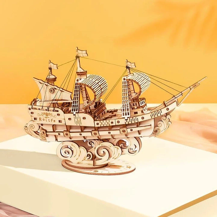 3D Wooden Puzzle: Sailing Ship 2 3D Wooden Puzzle: Sailing Ship