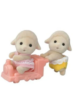 Calico Critters Set: Sheep Twins -Ooly Shop CC1968 1