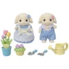 Blossoming Garden Set - Flora Rabbit Sister & Brother -Ooly Shop CC2159