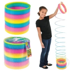 Jumbo Mega Rainbow Coil Spring