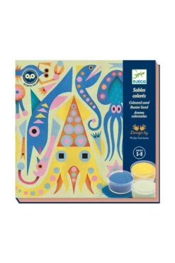 Djeco Sea Lights Colored Sands Craft Kit -Ooly Shop DJ08679 A1 1