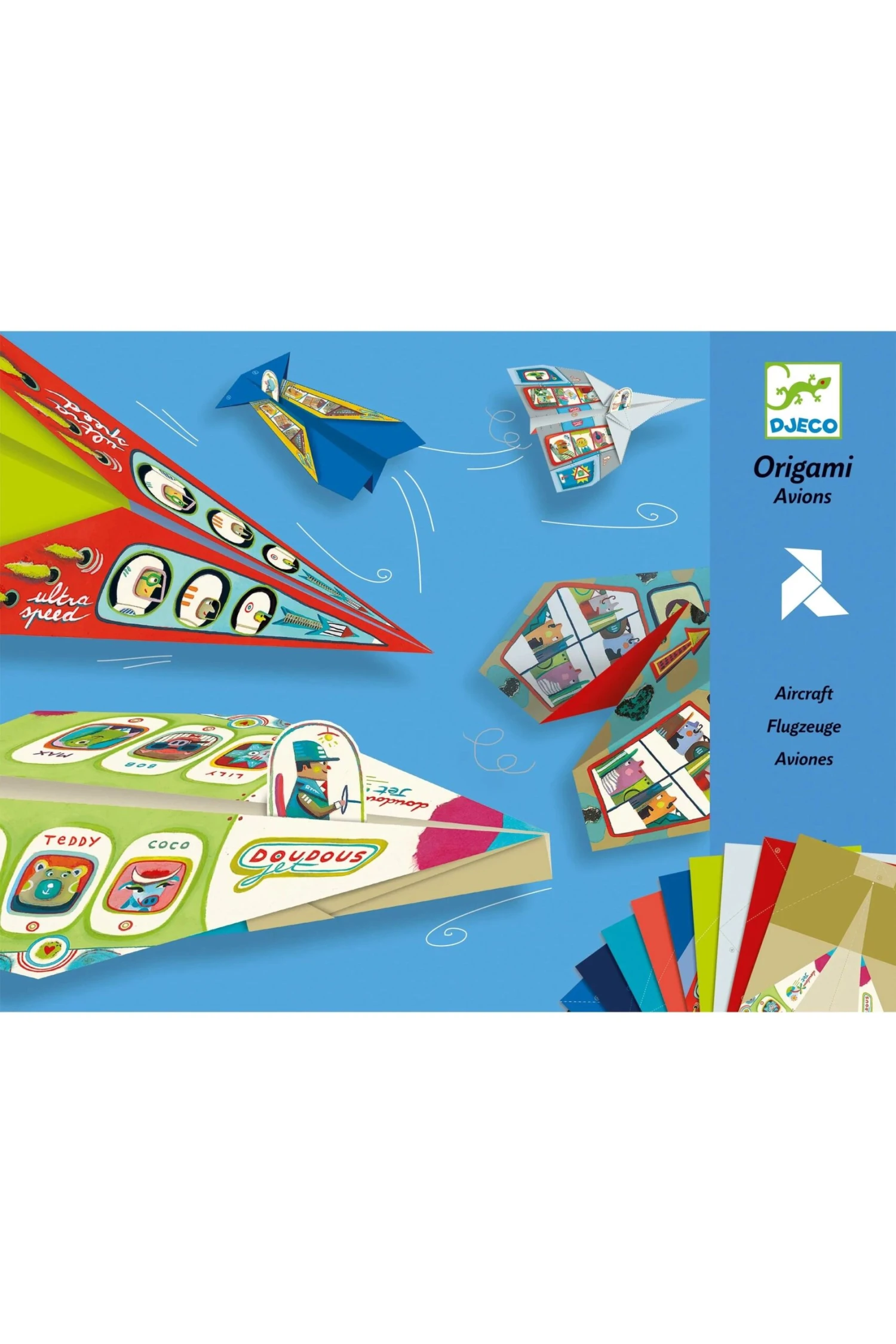 Djeco Origami Paper Craft Kits: 7 Djeco Origami Paper Craft Kits: - Image 5