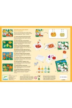 Djeco Nature Painting With Marbles Set -Ooly Shop DJ09685 A3