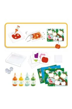 Djeco Nature Painting With Marbles Set -Ooly Shop DJ09685 D2