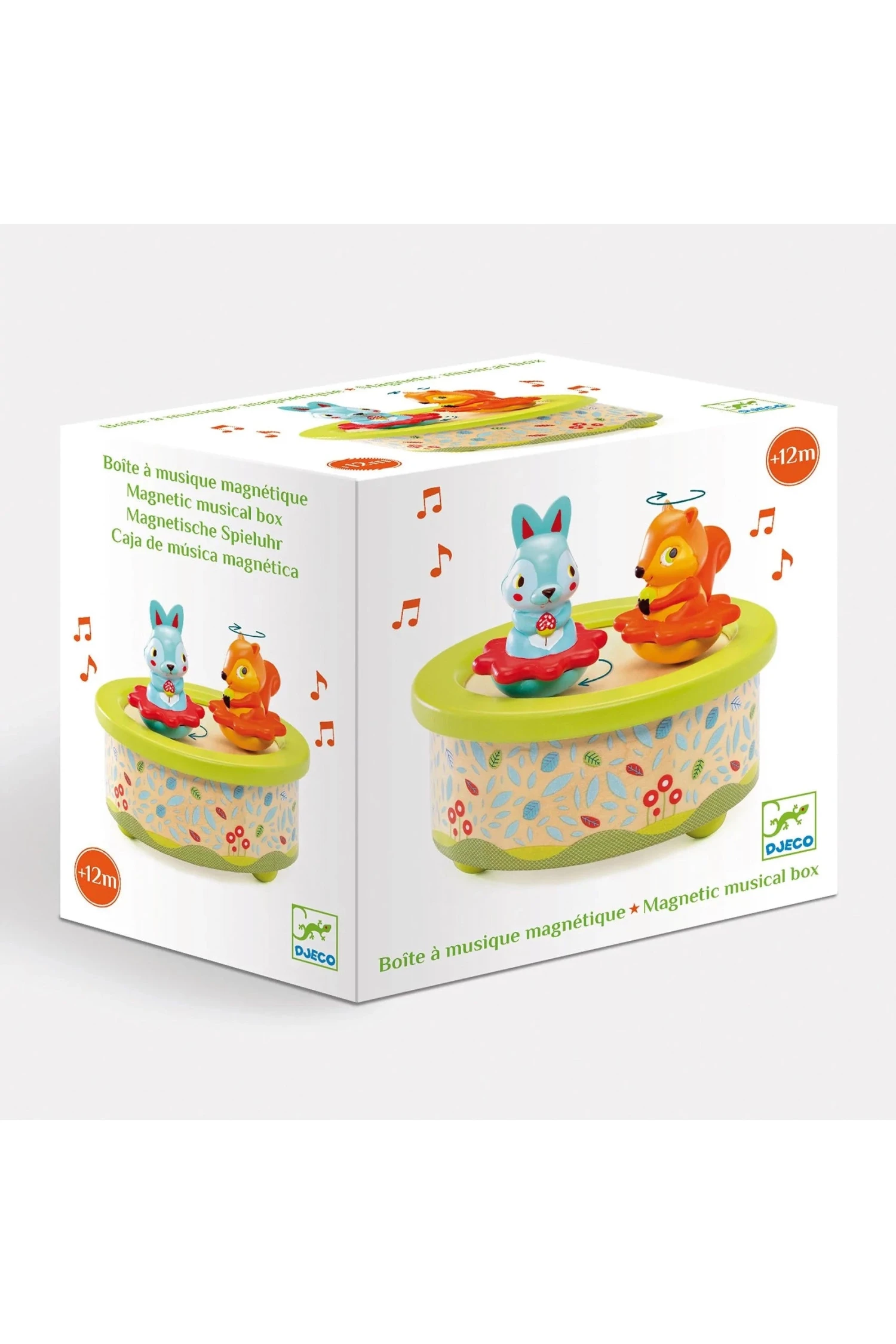 Djeco BabyMusic Friends Melody Music Box 3 Djeco BabyMusic Friends Melody Music Box