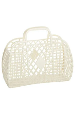 Sun Jellie Retro Baskets -Ooly Shop LargeCream