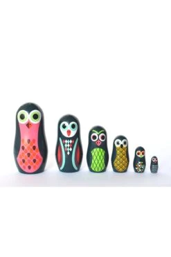 Matryoshka Dolls -Ooly Shop MatryoshkaPocketOwls