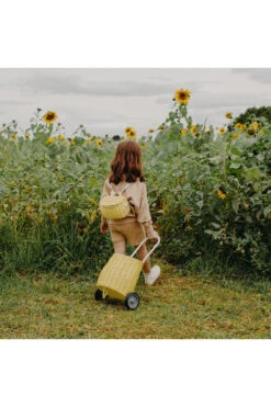 Mini Chari Rattan Bag -Ooly Shop Rattan chari luggy lemon kids basket bike backpack sunflower 6 44ac690f 513d 4811 9e47 9c46a3456a95