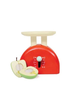 Le Toy Van Weighing Scales -Ooly Shop TV289 Weighing Scales Red Wooden Toy 720x720 439376cd ec39 483a 88a8 e2c1a9d99800