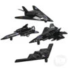 Die-Cast Pullback Stealth Bomber -Ooly Shop VEDSTE5 01