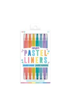 Ooly Pastel Liner Double Ended Markers