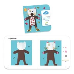 Djeco Collages For Little Ones Craft Kit -Ooly Shop craft2