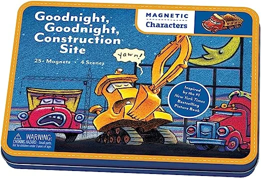 Goodnight Goodnight Construction Site Magnetic Characters 3 Goodnight Goodnight Construction Site Magnetic Characters