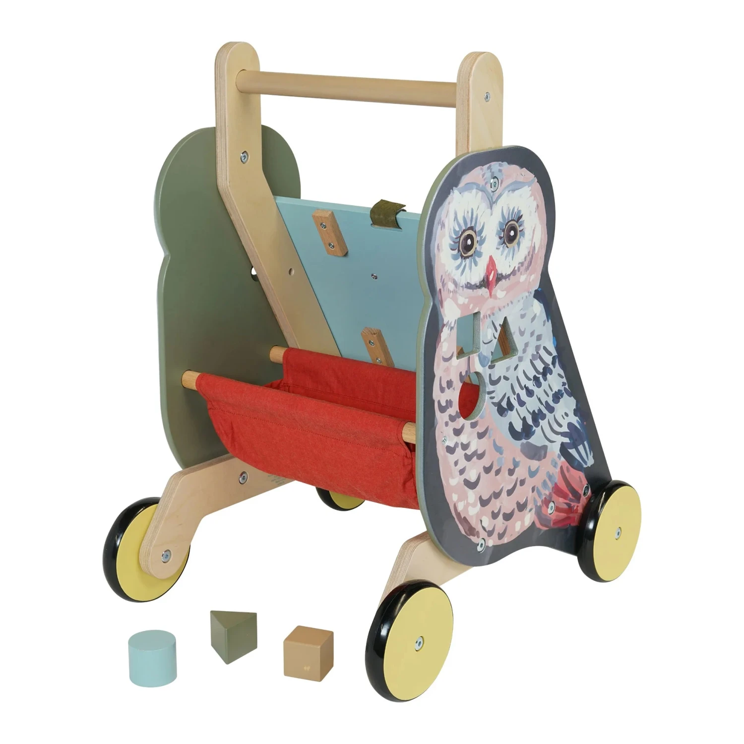 Wildwoods Owl Push-Cart 4 Wildwoods Owl Push-Cart - Image 2
