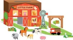 Little Farm Wind Up And Go Play Set -Ooly Shop litlefarm