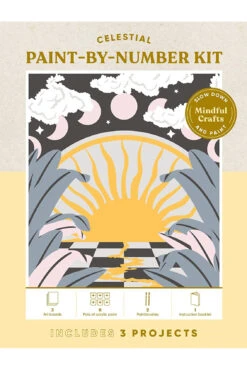 Mindful Crafts Celestial Paint By Number Kit