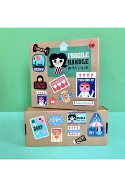 Sticker Book Yellow -Ooly Shop stickerbook3