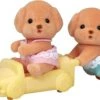 Calico Critters Family: Toy Poodle Twins -Ooly Shop toypoddle
