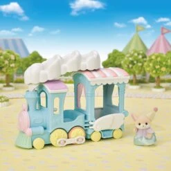 Calico Critters Cloud Rainbow Train