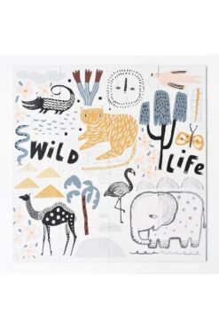 Wild Life Floor Puzzle -Ooly Shop wee gallery large kids toddler floor puzzle animals 4 900x a55ee8f4 85df 4f9a 9933 dd29aa5be7c8