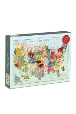 USA State Flowers 1000 Piece Jigsaw Puzzle